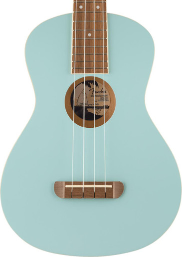 Fender Avalon Tenor Ukulele in Daphne Blue