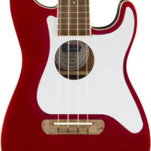 Fender Fullerton Stratocaster Ukulele in Candy Apple Red