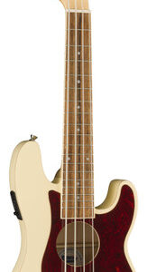 Fender Fullerton Precision Bass Ukulele in Olympic White - Image 6