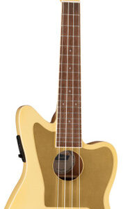 Fender FSR Fullerton Jazzmaster Electro Acoustic Ukulele in Vintage White - Image 6