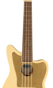 Fender FSR Fullerton Jazzmaster Electro Acoustic Ukulele in Vintage White - Image 2