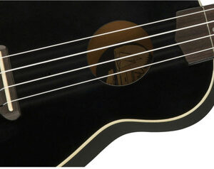 Fender Venice Soprano Ukulele in Black - Image 6