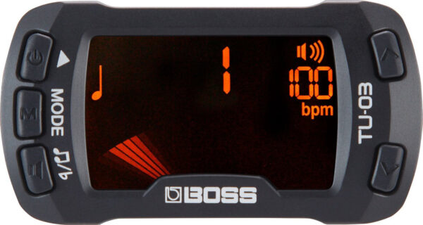 Boss TU-03 Clip on Tuner & Metronome
