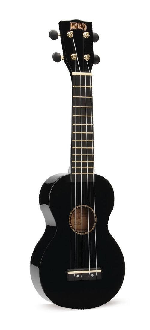 Mahalo Rainbow Ukulele MR1 Black