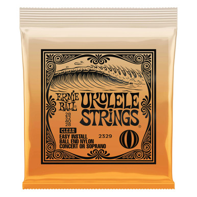 Ernie Ball Concert/Soprano Clear Ukulele Strings
