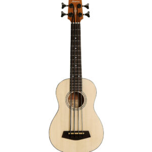 Alvarez Artist AU60EBASS Electro Acoustic Bass Ukulele in Gloss Natural - Image 5