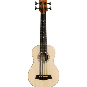 Alvarez Artist AU60EBASS Electro Acoustic Bass Ukulele in Gloss Natural - Image 2
