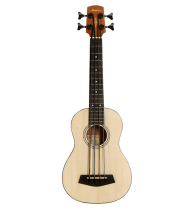Alvarez Artist AU60EBASS Electro Acoustic Bass Ukulele in Gloss Natural
