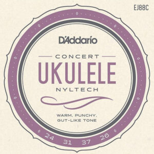D'Addario EJ88C Nyltech Ukulele Strings - Concert - Image 4