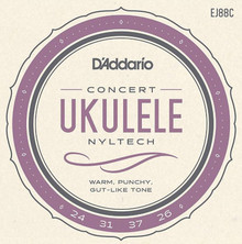 D'Addario EJ88C Nyltech Ukulele Strings - Concert - Image 2