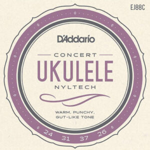 D'Addario EJ88C Nyltech Ukulele Strings - Concert