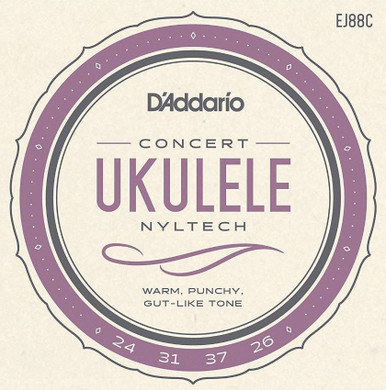 D'Addario EJ88C Nyltech Ukulele Strings - Concert