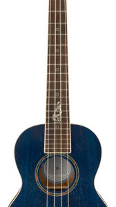 Fender Dhani Harrison Uke Walnut Fingerboard Sapphire Blue - Image 2