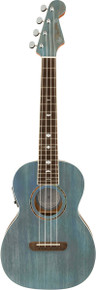 Fender Dhani Harrison Uke Walnut Fingerboard Turquoise - Image 3