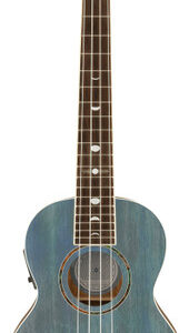 Fender Dhani Harrison Uke Walnut Fingerboard Turquoise - Image 2