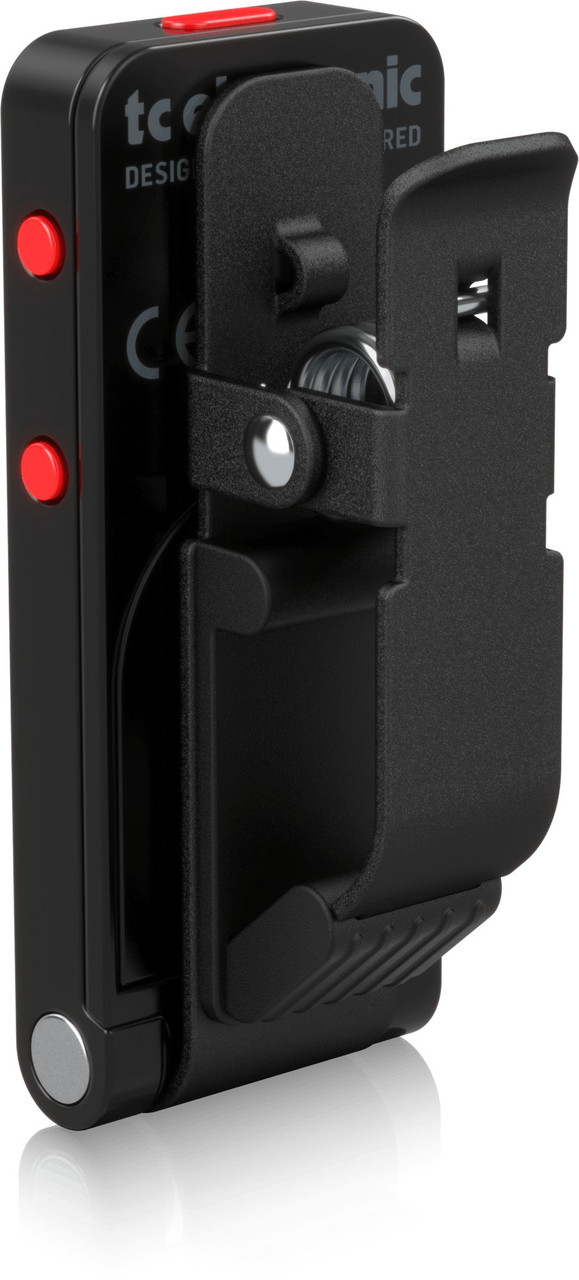 TC Electronic UNITUNE CLIP NOIR Black Clip-On Tuner