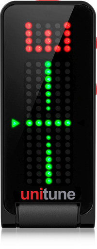 TC Electronic UNITUNE CLIP NOIR Black Clip-On Tuner