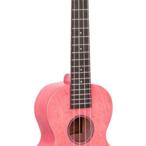 Mahalo Concert Ukulele Island in Coral Pink - Image 4