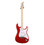 EastCoast ST1 Electric Guitar Silent Bundle in Red with Headphone Amp & Accessories - Image 4