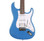 EastCoast ST2 Electric Guitar Silent Bundle in Ocean Blue Metallic with Headphone Amp & Accessories - Image 4