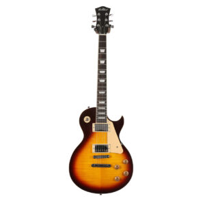 EastCoast L1 Electric Guitar Starter Pack in Vintage Sunburst with Headphone Amp & Accessories - Image 5