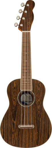 Fender Zuma Exotic Concert Ukulele in Natural Bocote
