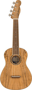 Fender Zuma Exotic Concert Ukulele in Spalted Maple - Image 3