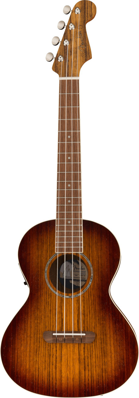 Fender Rincon Tenor Ukulele in Aged Cognac Burst