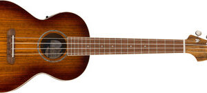 Fender Rincon Tenor Ukulele in Aged Cognac Burst - Image 6