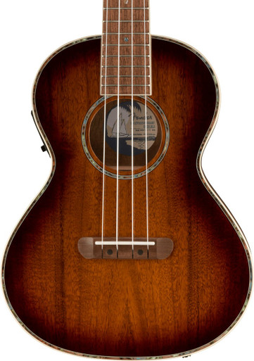 Fender Montecito Tenor Ukulele in Shaded Edge Burst