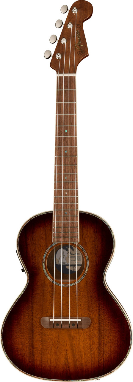 Fender Montecito Tenor Ukulele in Shaded Edge Burst
