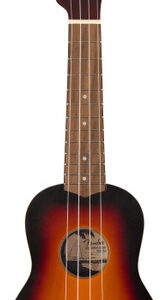 Fender Venice Soprano Ukelele in 2-Color Sunburst