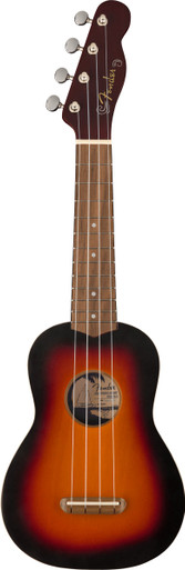 Fender Venice Soprano Ukelele in 2-Color Sunburst