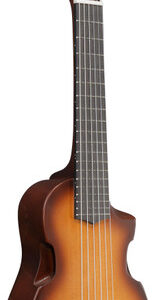 Ibanez AUP10N Advanced Electro Acoustic Ukulele in Open Pore Light Brown Sunburst - Image 6