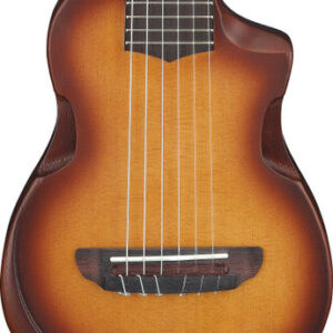 Ibanez AUP10N Advanced Electro Acoustic Ukulele in Open Pore Light Brown Sunburst