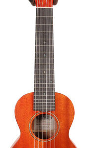 B Stock : Gretsch G9126 Guitar Ukulele - Ovangkol Fingerboard, Honey Mahogany Stain with Gig Bag 001 - Image 2