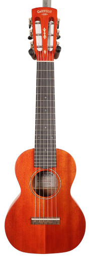 B Stock : Gretsch G9126 Guitar Ukulele - Ovangkol Fingerboard, Honey Mahogany Stain with Gig Bag 001