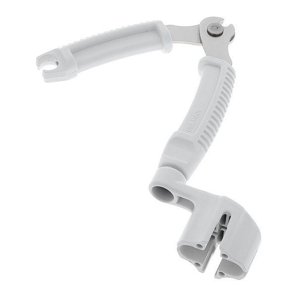 D'Addario DP0002W Pro-Winder String Winder, Cutter, & Bridge Pin Puller in White