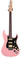 EastCoast ST2 Electric Guitar Silent Bundle in Bubblegum Metallic with Headphone Amp & Accessories - Image 4