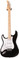 EastCoast ST1 Left Handed Electric Guitar Silent Bundle in White with Headphone Amp & Accessories - Image 4