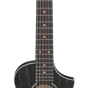 Ibanez EWP16EWB-GAO Piccolo Electro Acoustic Guitar in Galaxy Aqua Open Pore - Image 5