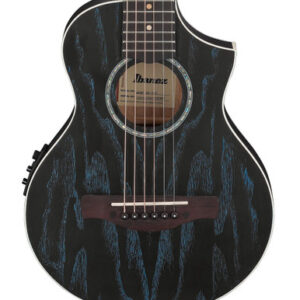 Ibanez EWP16EWB-GAO Piccolo Electro Acoustic Guitar in Galaxy Aqua Open Pore