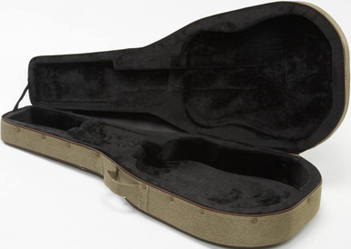 Ibanez Formed Case Renewed with Tweed Exterior for Acoustic Guitars