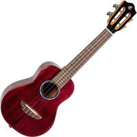 Flight Iris Concert Tinta Ukulele Trans Purple