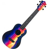 Flight TUC Elise Ecklund Travel Concert Ukulele Sunset