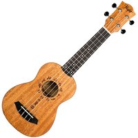 Flight DUS371 Soprano Ukulele African Mahogany - Image 2
