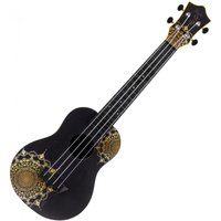 Flight TUC-40 Travel Concert Ukulele Gold Mandala - Image 2