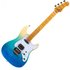 Flight Pathfinder Tenor Electric Ukulele Trans Blue - Image 3
