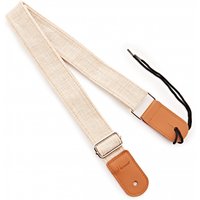 Hartwood Cotton Ukulele Strap White - Image 2