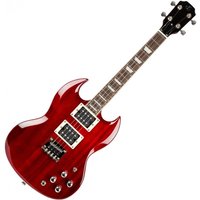 Flight Pioneer Tenor Electric Ukulele Cherry Red - Image 2